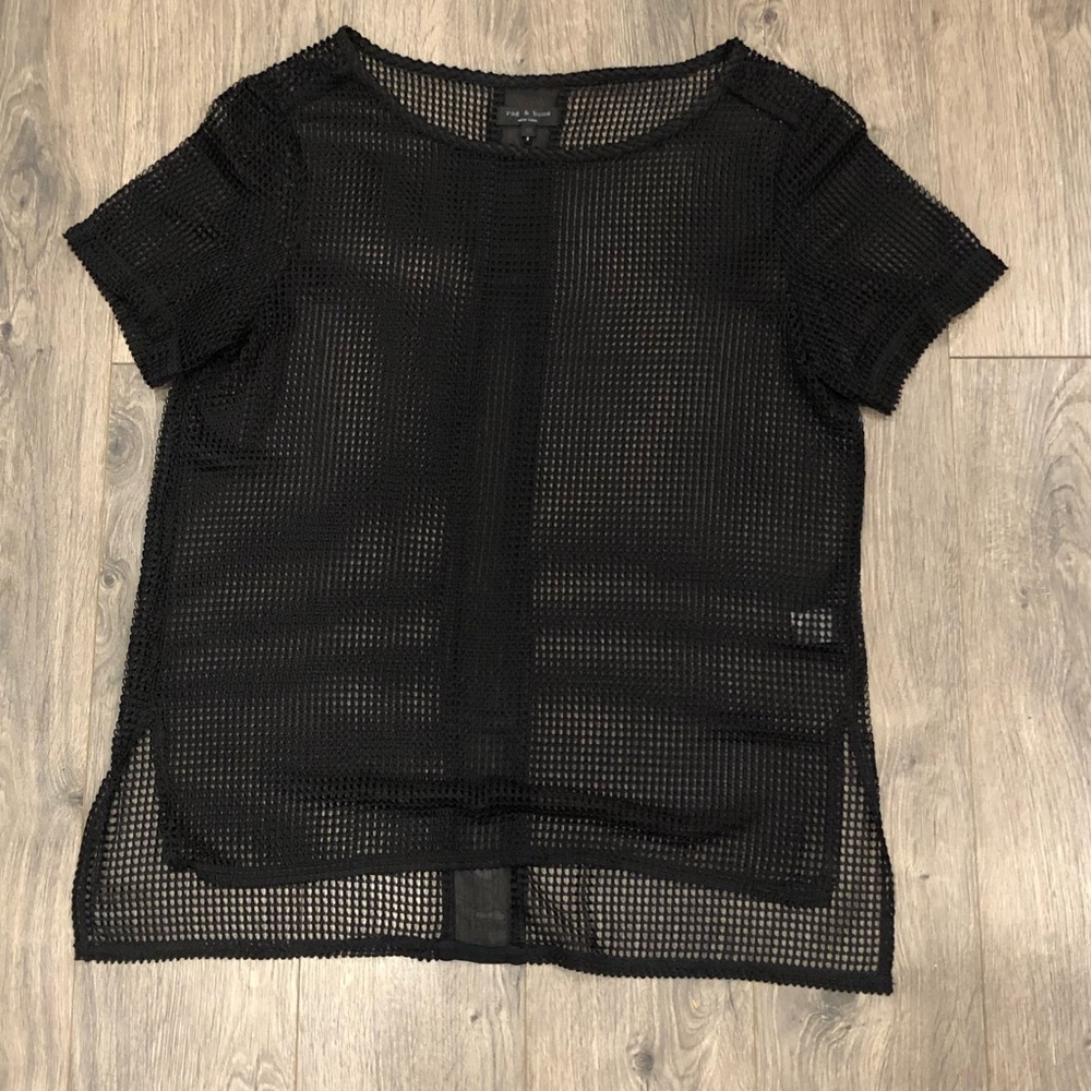 ❌SOLD❌RAG & BONE | Sheer Oversized Top
